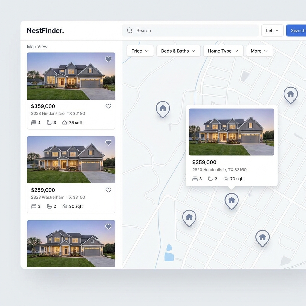 Real Estate Listing Portal